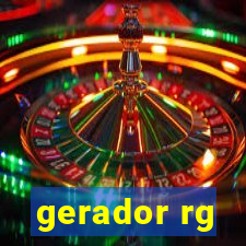 gerador rg
